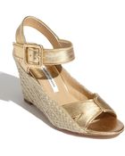 Diane von Furstenberg Espadrille Wedge - Lyst