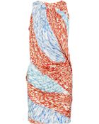 Peter Pilotto Printed Silk Dress - Lyst