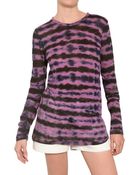 Proenza Schouler Tie Dye Cotton Jersey Top - Lyst