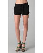 Rory Beca Orissa Sateen Running Shorts - Lyst