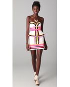 Sass & Bide Pick N Mix Embroidered Strapless Dress - Lyst