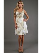 Sue Wong Short Dress - Lyst