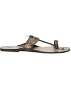 AllSaints Titian Flip Flops - Lyst