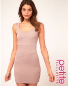ASOS Collection Bodycon Dress with Textured Rib - Lyst