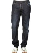 DSquared2 19cm Slim Fit Distressed Denim Jeans - Lyst