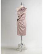 Eliza J Short Cocktail Dress - Lyst