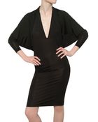 Gareth Pugh Viscose Jersey Dress - Lyst