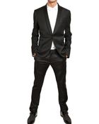 Balmain Cinzato Wool Cloth Stretch Tuxedo Suit - Lyst
