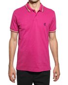 Pringle of Scotland Cotton Piquet Logo Polo - Lyst