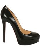 Christian Louboutin 140mm Bianca Brushed Leather Pumps - Lyst