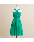 J.Crew Sinclair Dress in Silk Chiffon - Lyst