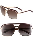 Dior Havane Metal Aviator Sunglasses - Lyst