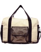 ASOS Collection Asos Canvas and Mesh Holdall - Lyst