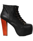 Jeffrey Campbell Lita Black - Lyst