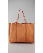 Maison Martin Margiela Leather Tote Bag - Lyst
