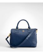 Tory Burch Robinson Satchel - Lyst