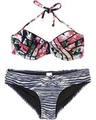 Zimmermann Dreamer Mismatched Bikini - Lyst