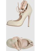 Giambattista Valli Pumps With Open Toe - Lyst