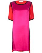 Stella McCartney Color Block Dress - Lyst