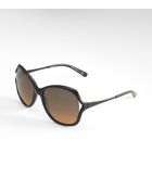Tory Burch Oversized Sunglasses with Cut Out Frame - Lyst
