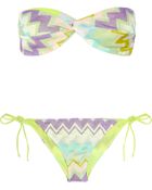 Missoni Danimarca Crochet-knit Bandeau Bikini - Lyst