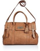 Mulberry Fudge Heritage Bayswater Bag - Lyst