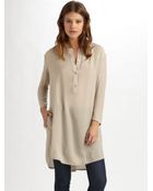 Acne Studios Silk Tunic Top - Lyst