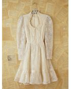 Free People Vintage Gunne Sax Lace Dress - Lyst