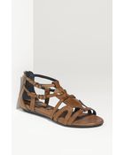 Alberto Fermani Flat Sandal - Lyst