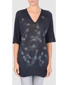 Laneus Short Sleeve Jumper - Lyst