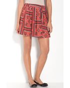 Frenchi® Flowy Pleated Skirt - Lyst