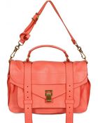 Proenza Schouler Ps1 Medium Lux Leather Satchel - Lyst