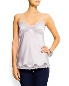 Mango Lace Top - Lyst