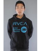 RVCA The Anp Hoody in Black - Lyst