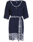 Class Roberto Cavalli Leopard Knit Dress - Lyst