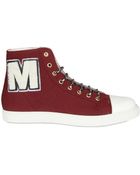 Marc Jacobs Canvas & Leather Toe High Top Sneakers - Lyst