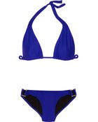Melissa Odabash Macdonald St Kitts Triangle Bikini - Lyst