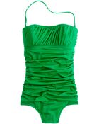 J.Crew Ruched Banded Bandeau Tank - Lyst