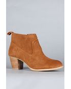 DV by Dolce Vita The Jamison Boot In Cognac Suede - Lyst