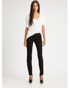 J Brand Maria Midrise Skinny Jeans - Lyst