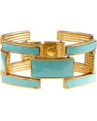 J.Crew Squared Enamel-link Bracelet - Lyst