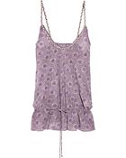 Vanessa Bruno Athé Floral-Print Cotton Top - Lyst