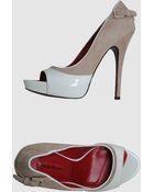 Cesare Paciotti Cesare Paciotti - Pumps with Open Toe - Lyst