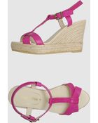 Espadrilles Wedge - Lyst