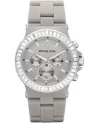 Michael Kors Mid-size Dylan Chronograph Glitz Watch - Lyst