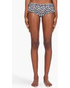 3.1 Phillip Lim Ruffle Back Leopard Print Cheeky Briefs - Lyst