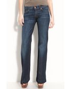 7 For All Mankind Dojo Stretch Trouser Jeans - Lyst