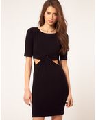 ASOS Collection Asos Bodycon with Cut Out Detail - Lyst