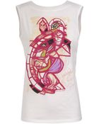 Balenciaga Cotton T-shirt with Graphic Renaissance Print - Lyst