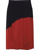 Jill Stuart Tanya Silk Crepe De Chine Skirt - Lyst